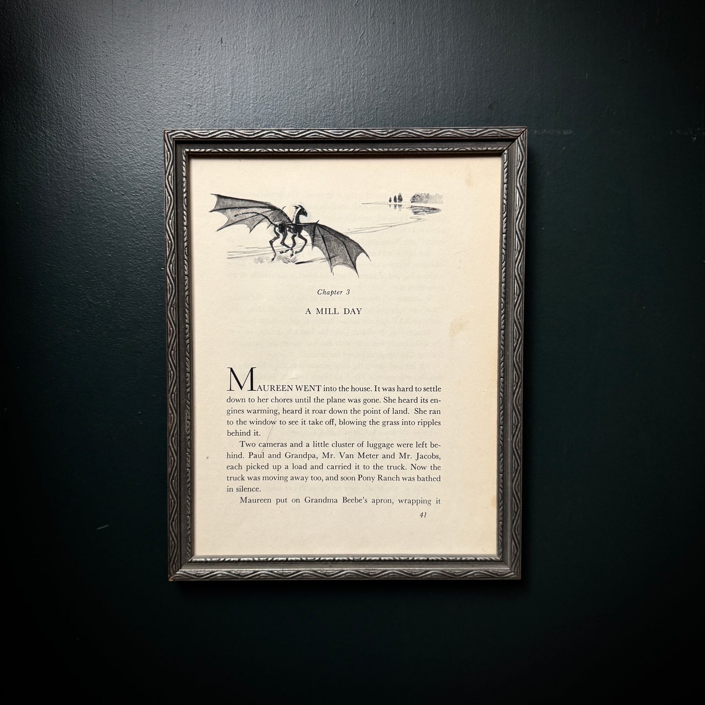 Colt study No.6 : p41, paint on paper