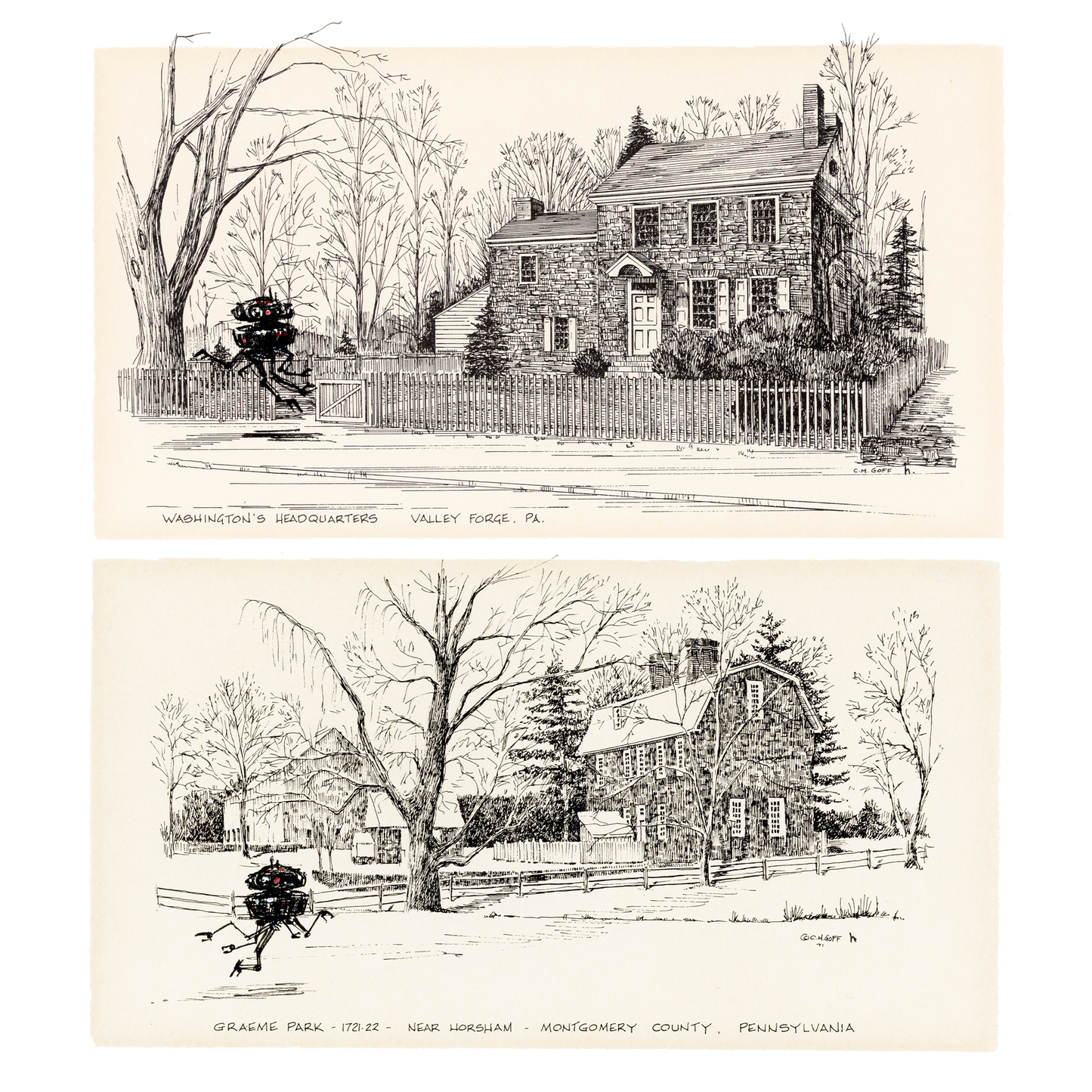 Probe Droid Etchings - DIGITAL DOWNLOAD bundle