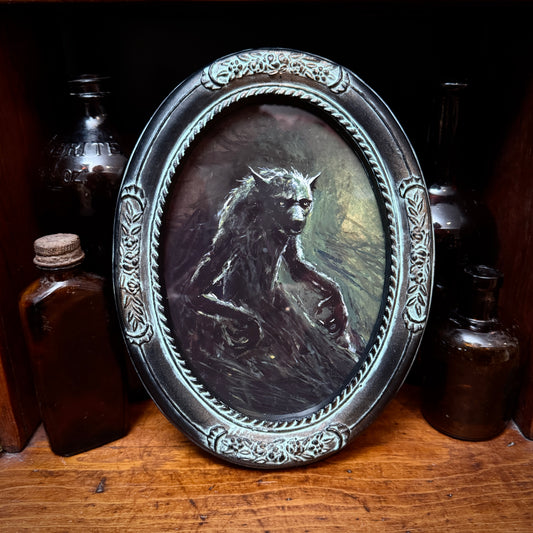 Professor? - PRINT in oval frame