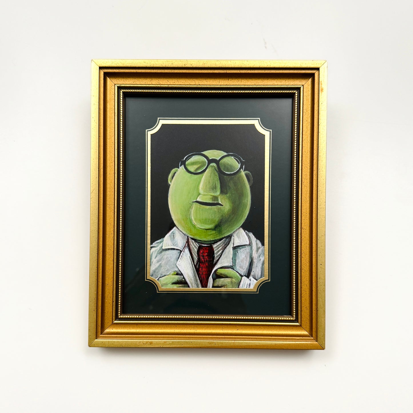 The Mad Scientist and His Assistant - PRINTs in vintage frames