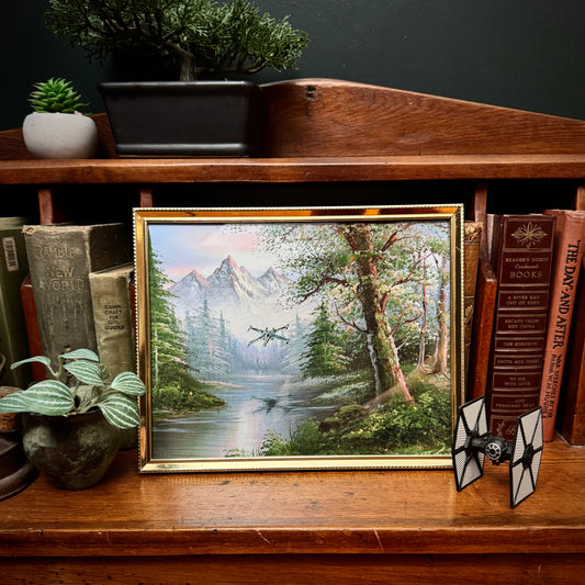 Shore Leave - PRINT 8x10 vintage brass frame