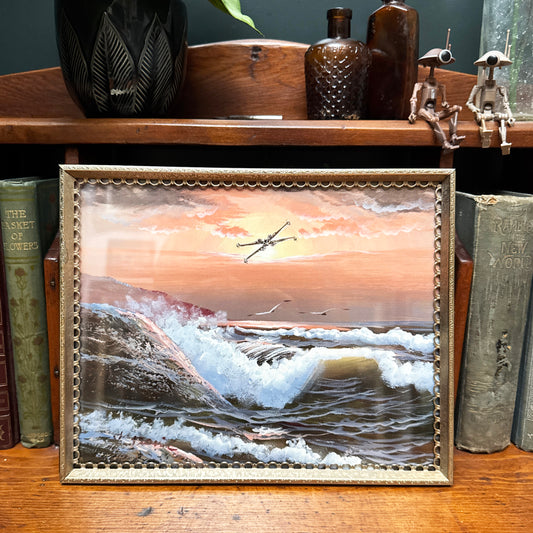 Solo Flight - 8x10 PRINT in Brass frame