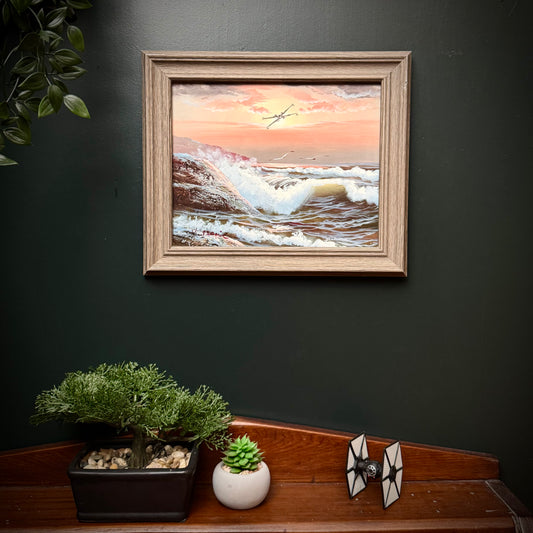 Solo Flight - 8x10 PRINT in Reclaimed Wood Frame