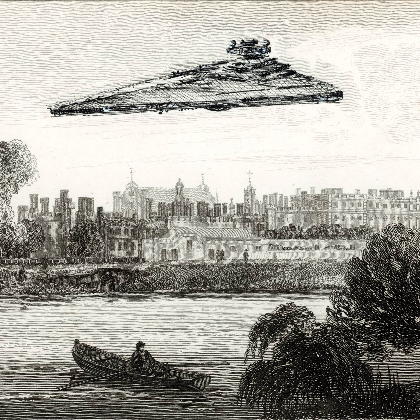 Stationed Over Hampton Court, PA - DIGITAL DOWNLOAD