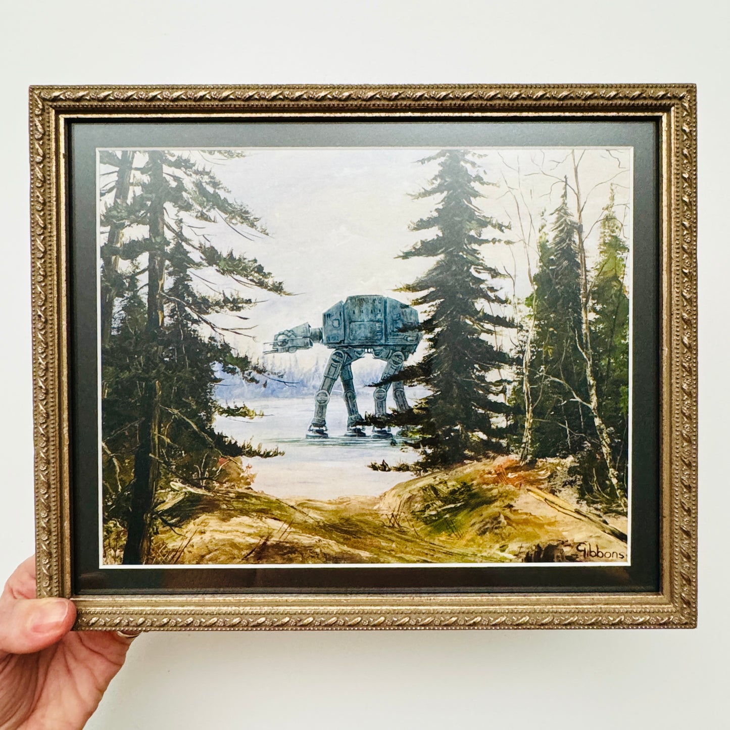 That's No Moose - PRINT 8x10 in wood frame OOAK Show