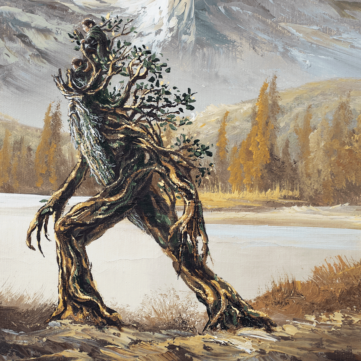 Treebeard Battle To Isengard -Treebeard and Ents take the Hobbits into Battle – Upcycled ...