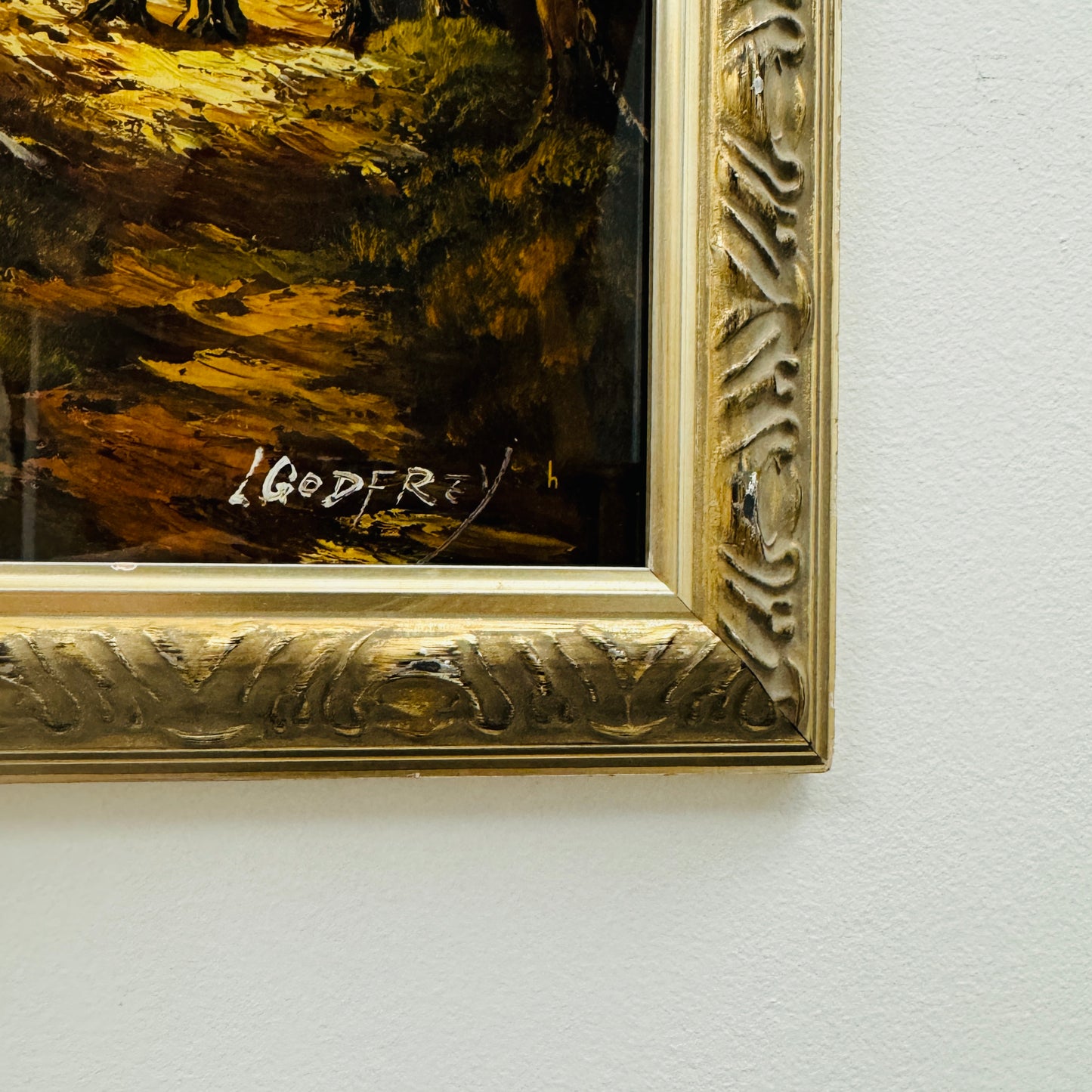 To Isengard - PRINT 10x20 in ornate frame OOAK Show