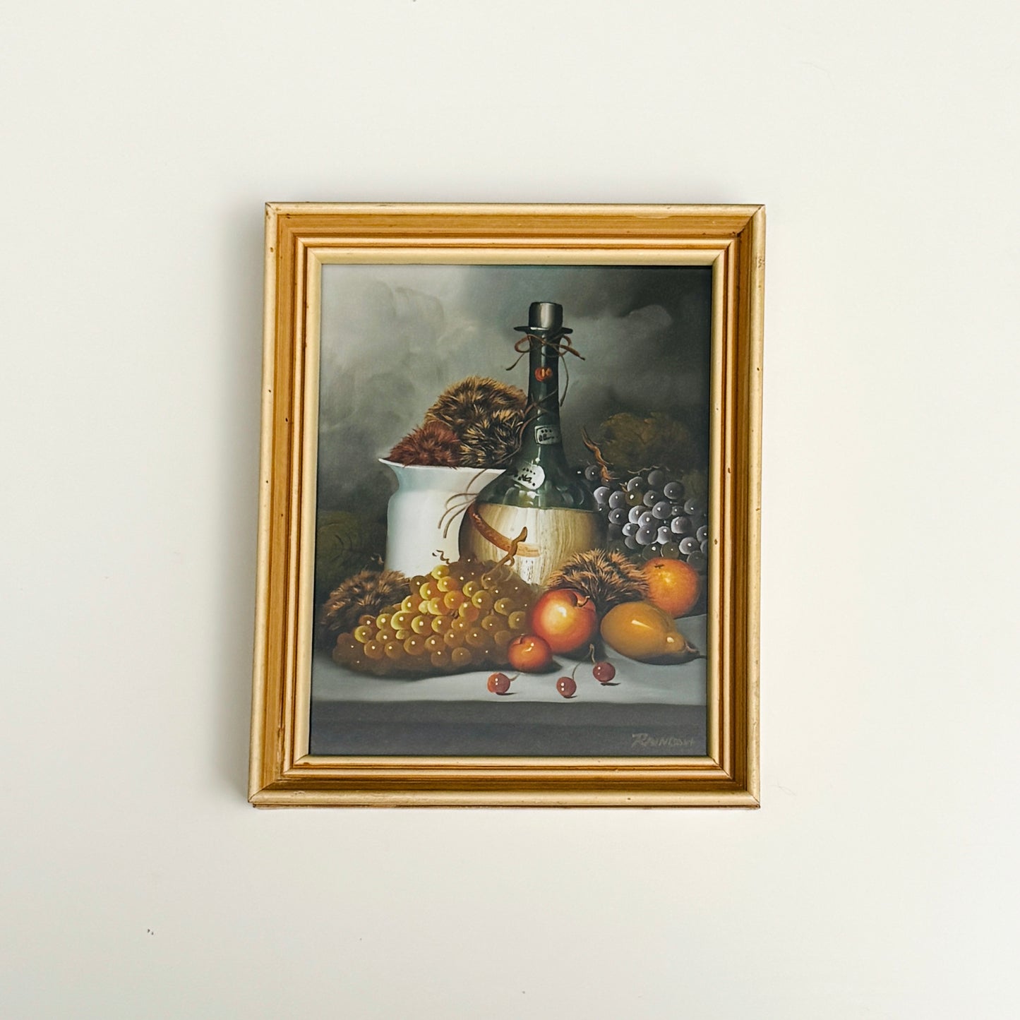 Tribbles with Still Life - PRINT 8x10 in wood frame, OOAK Show