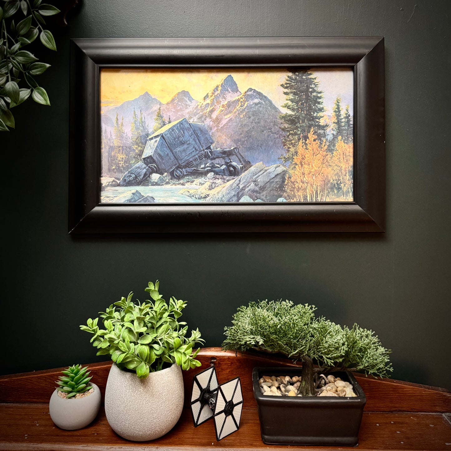 Tripped - PRINT 8 x 15 in wood frame