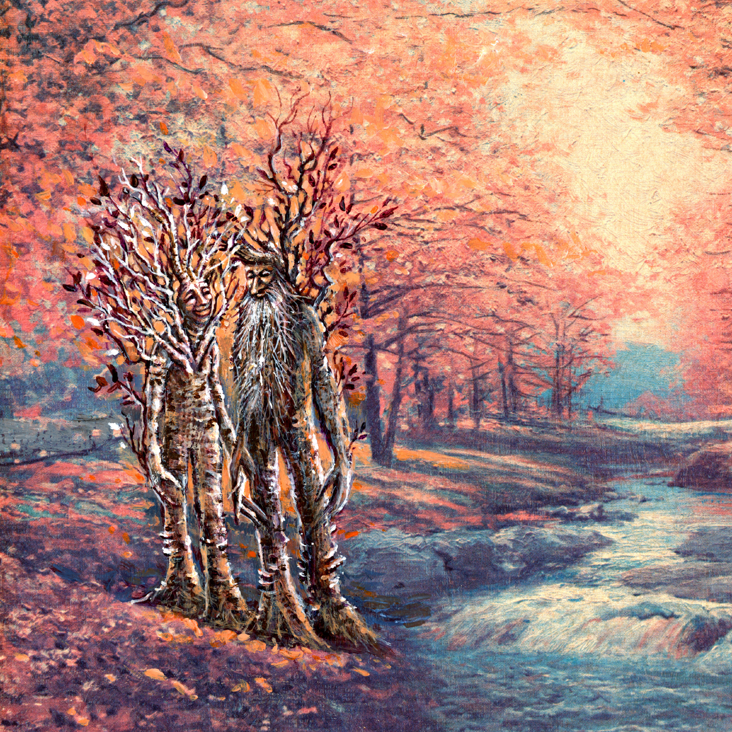 Ents : Young Couple of Treeherders - DIGITAL DOWNLOAD